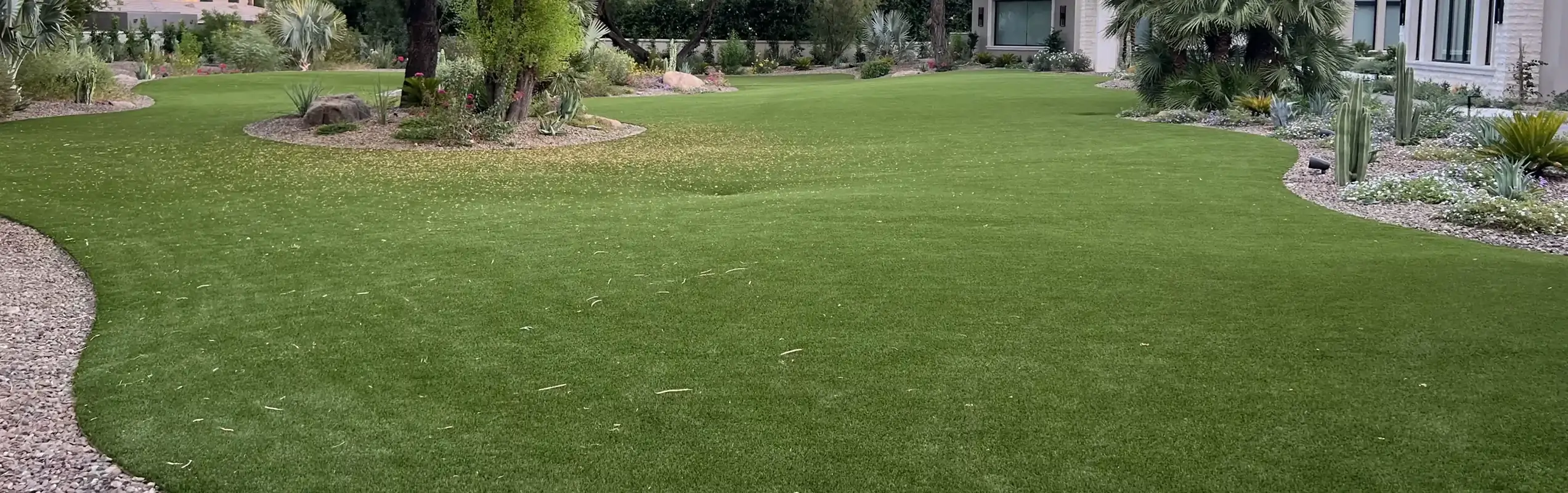 Artificial turf installation in Humble, TX